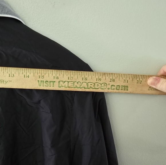 UNDER ARMOUR Jacket Mens Large Loose Track COLDGEAR Fleece Lined Pockets - Picture 15 of 15